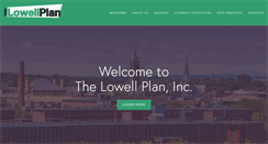Desktop Screenshot of lowellplan.org